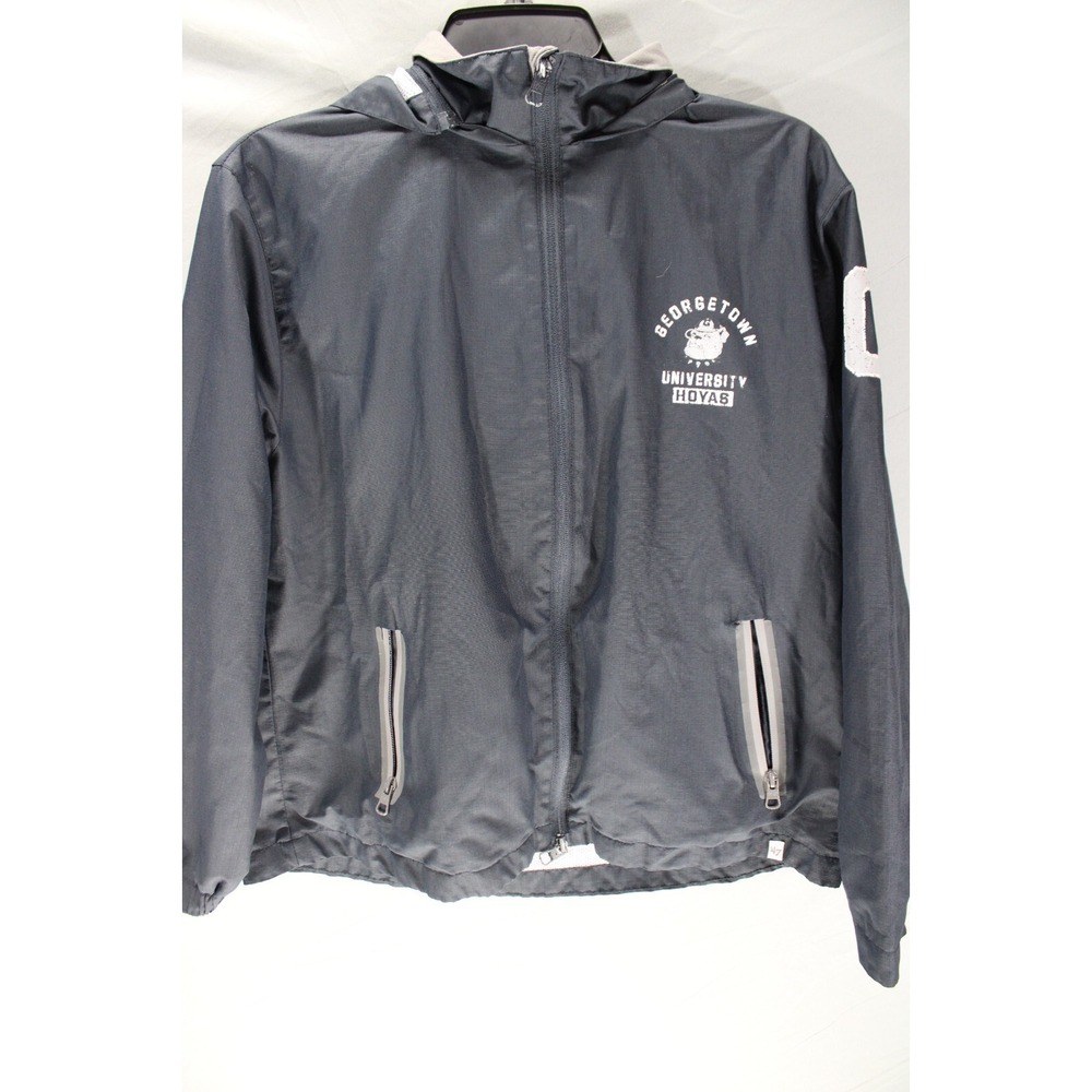 47 Brand Georgetown University‎ Jacket Zip Up Black Size Small Relaxed Fit